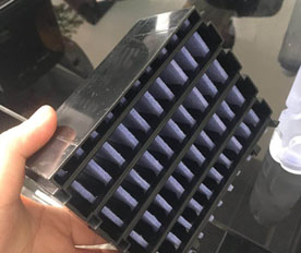 冷風(fēng)機(jī)吸水棉剖面圖