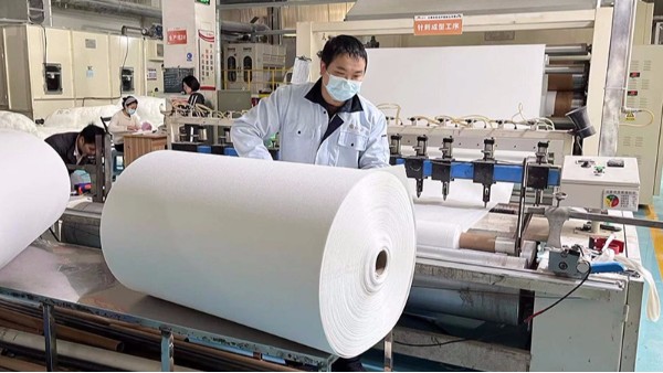 空調過濾棉的工藝流程